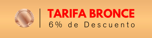 TARIFA BRONCE DESCUENTO