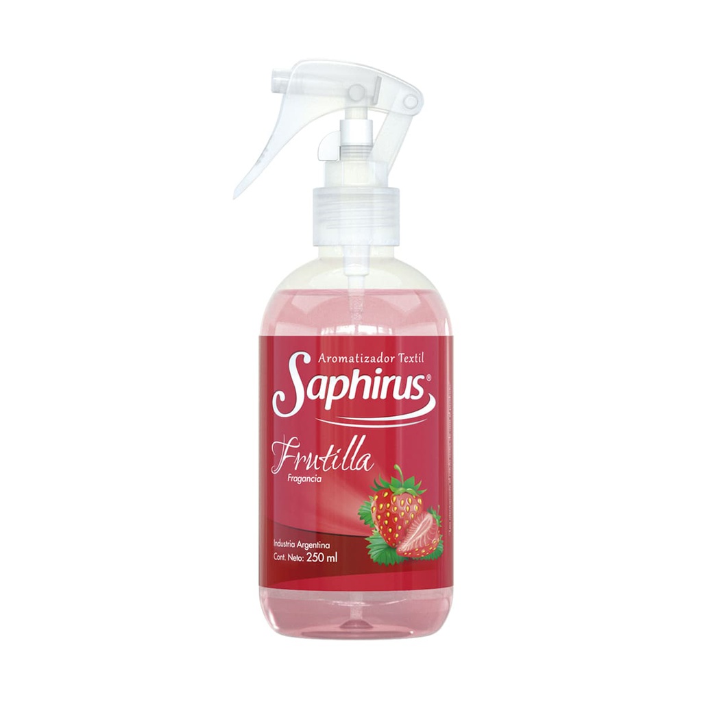 Aromatizante Textil SAPHIRUS FRUTILLA 250 ml