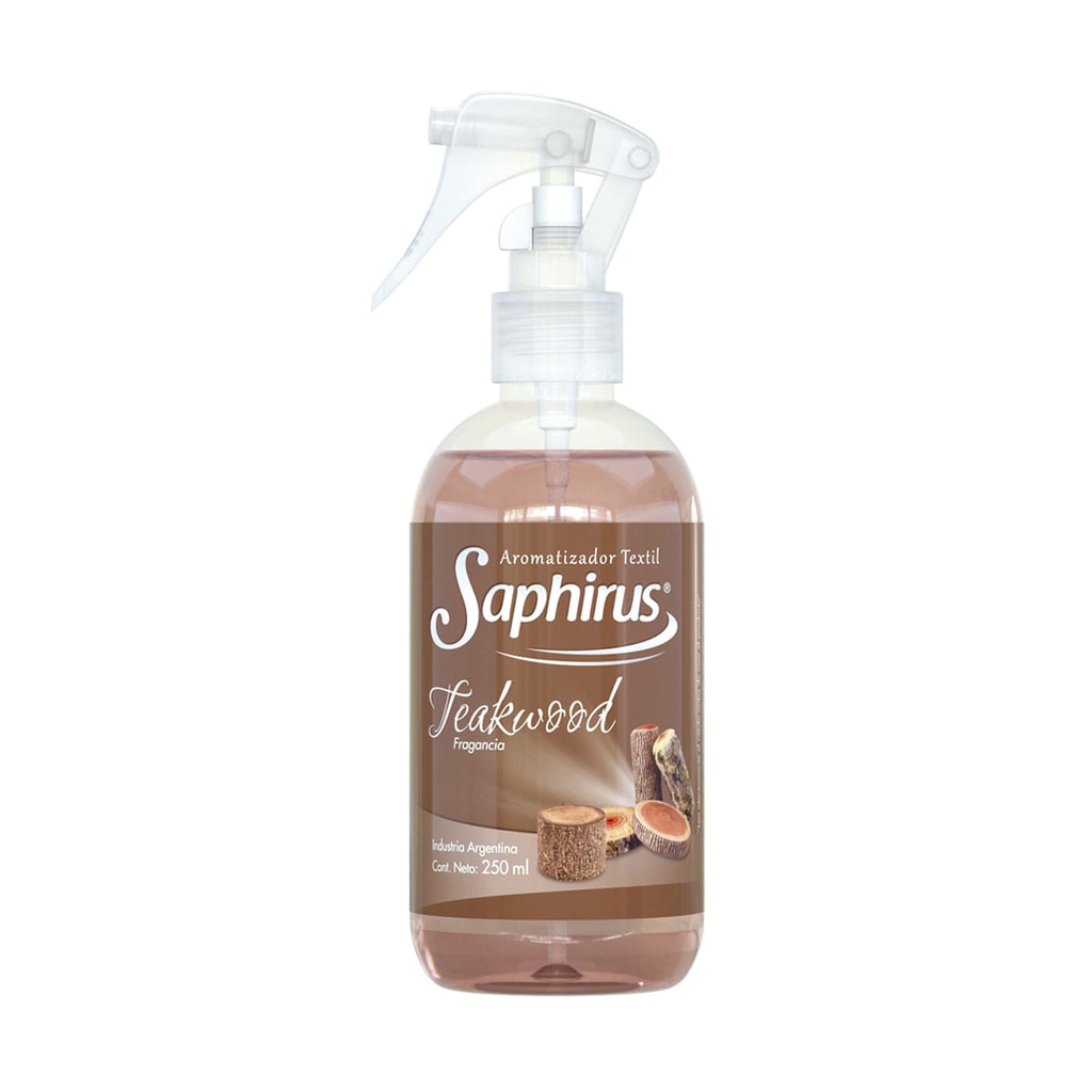 Aromatizante Textil SAPHIRUS TEAKWOOD 250 ml