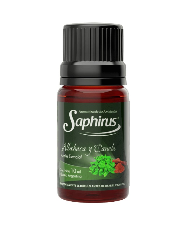 Aceite Esencial ALBAHACA Y CANELA10 ml