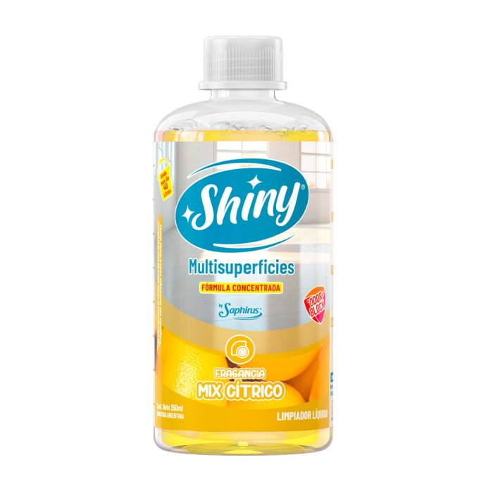 Limpiador Liquido Multisuperficies SHINY - MIX CITRICO