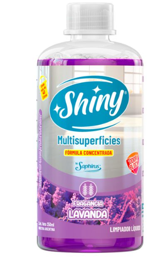 Limpiador Liquido Multisuperficies SHINY - LAVANDA