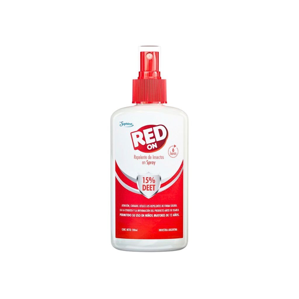 Red On SPRAY - ROJO 6 HORAS - 200 ml