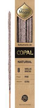 Sahumerio Sagrada Madre NATURAL COPAL 8 un.