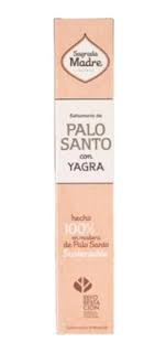 Sahumerio Sagrada Madre PALO SANTO con YAGRA 8 un.