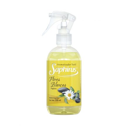 Aromatizante Textil SAPHIRUS FLORES BLANCAS 250 ml