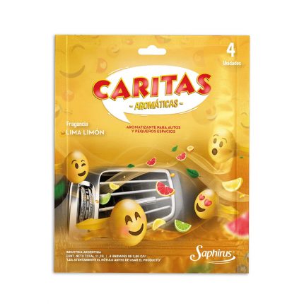 Carita Aromatica Lima Limon pack de 2 und.