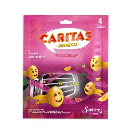 Carita Aromatica Multifruta pack de 2 und.