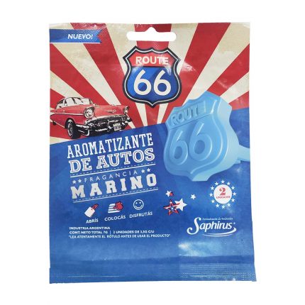 Aromatizador de auto Ruta 66 MARINO