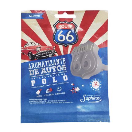 Aromatizador de auto Ruta 66 POLO