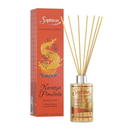 Difusor en varilla NARANJA PIMIENTA 125 ml