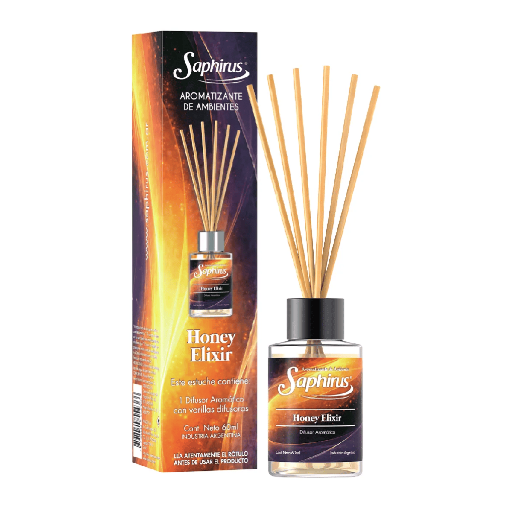 DIFUSOR AROMATICO 60 ML. HONEY ELIXIR