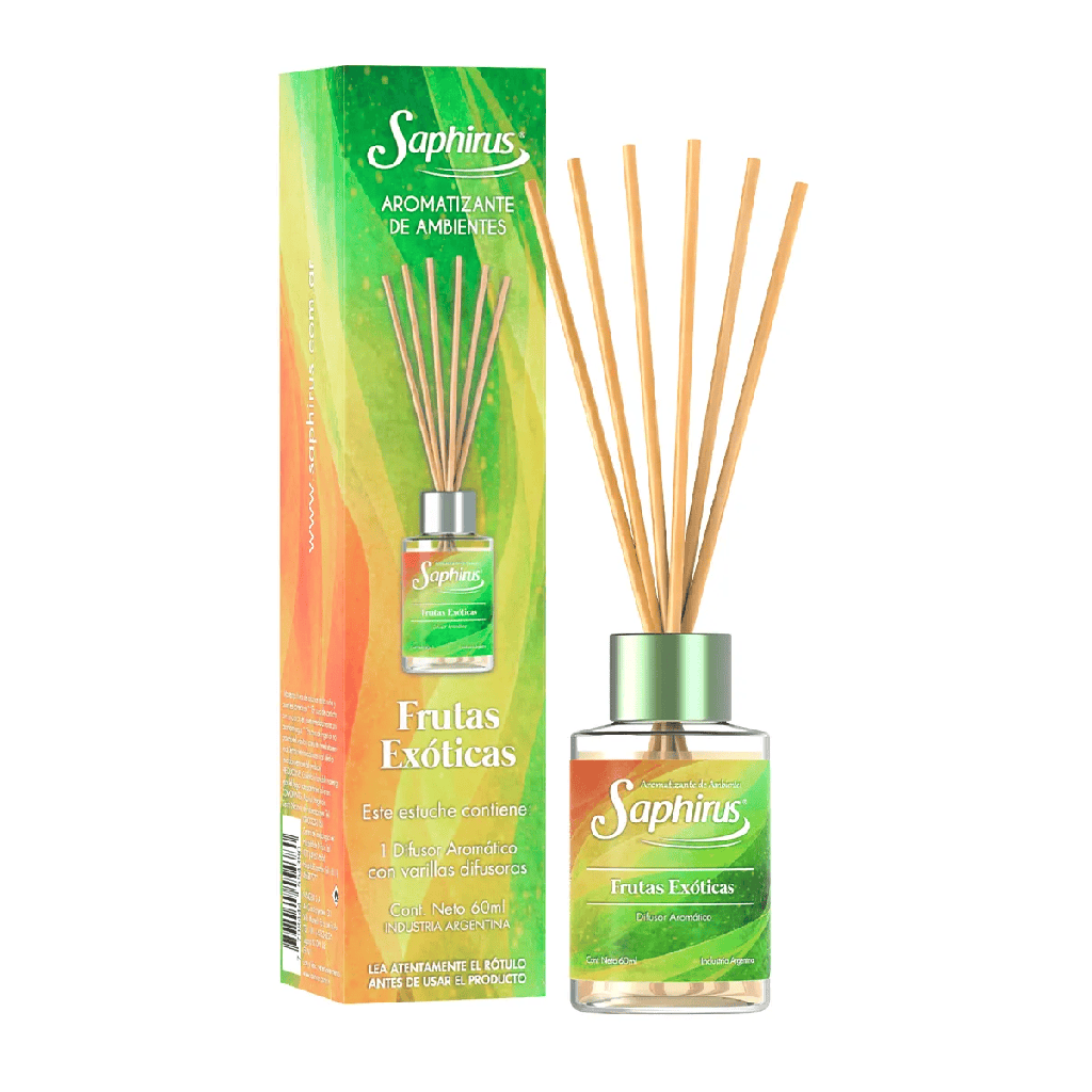 DIFUSOR AROMATICO 60 ML. FRUTAS EXOTICAS