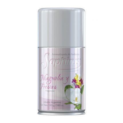 Aromatizador de Ambientes en Aerosol Saphirus MAGNOLIA Y FRESIAS