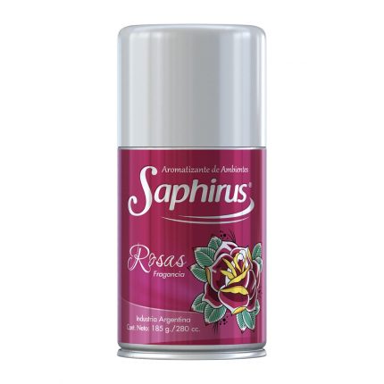 Aromatizador de Ambientes en Aerosol Saphirus ROSAS