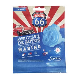 [RT-02] Aromatizador de auto Ruta 66 MARINO