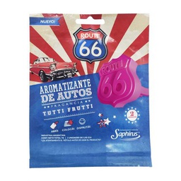 [RT-04] Aromatizador de auto Ruta 66 TUTTI - FRUTTI