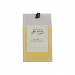 [TA-02] Tarjeta Aromatica MAGNOLIA Y VAINILLA  x 3 un.