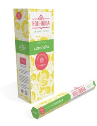 [SMH016] Sahumerio HOLI INDIA CITRONELLA x 15 un.