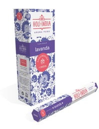 [SHI-08] Sahumerio HOLI INDIA LAVANDA x 15 un.