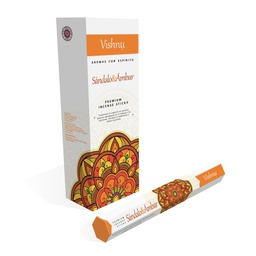 [SV-39] Sahumerio VISHNU SANDALO Y AMBAR x 20 un.