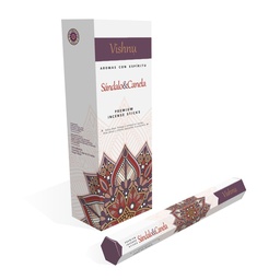 [SV-45] Sahumerio VISHNU SANDALO Y CANELA x 20 un.