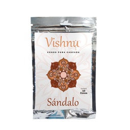 [CCV070] Caja Cono Vishnu Sandalo x 12 un.
